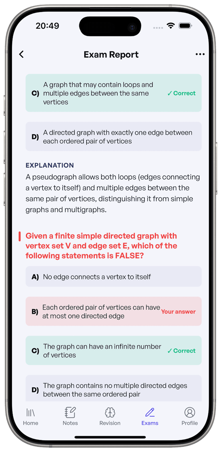 Simulate the real exam experience.